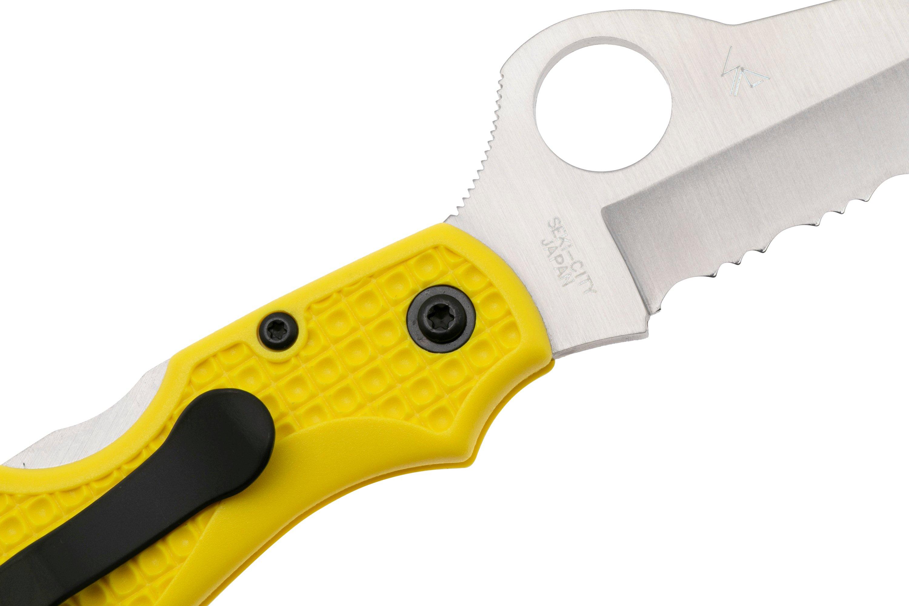 Spyderco Saver Salt 2 C118SYL serrated zakmes | Voordelig