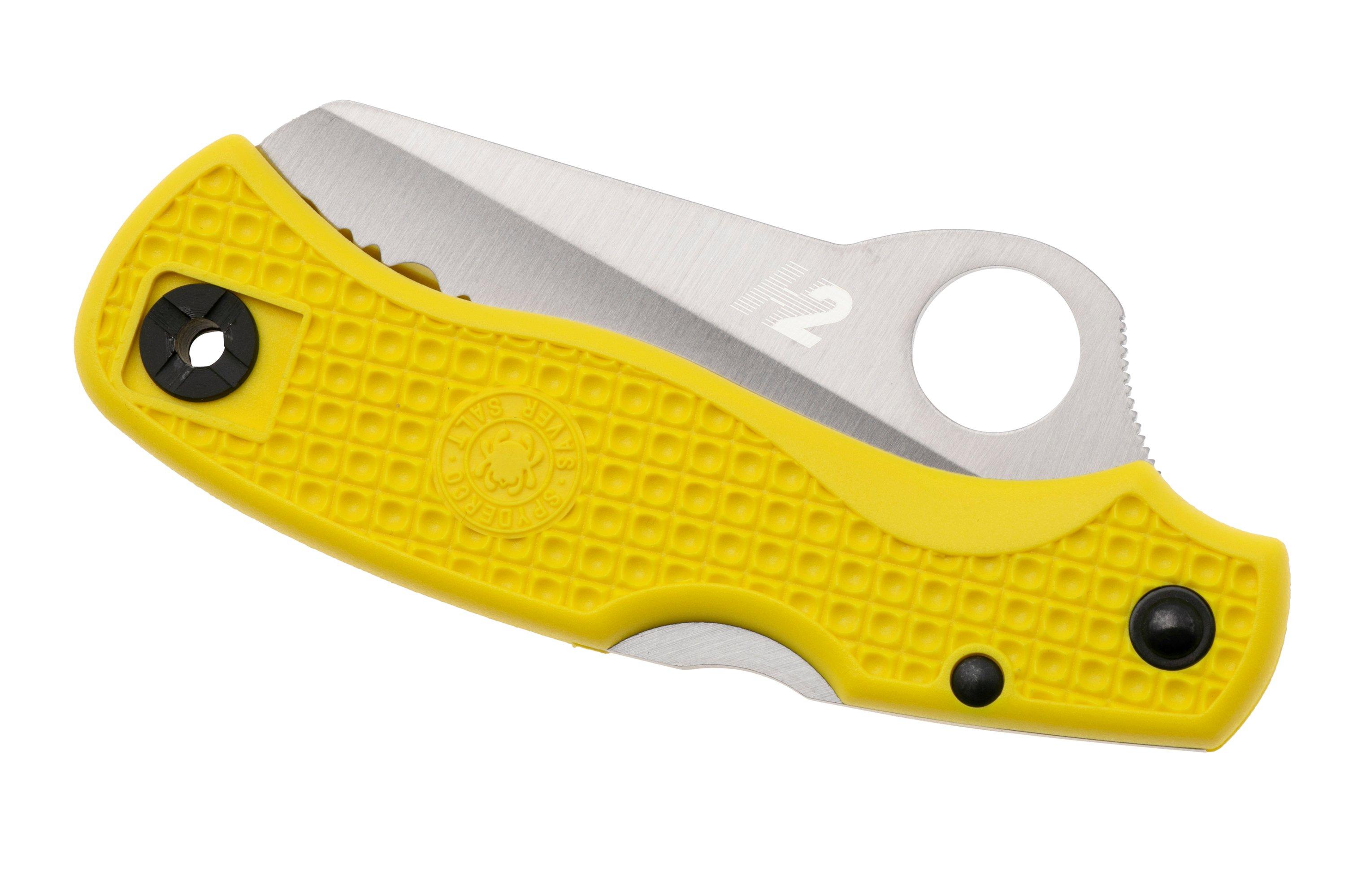 Spyderco Saver Salt 2 C118SYL serrated zakmes | Voordelig
