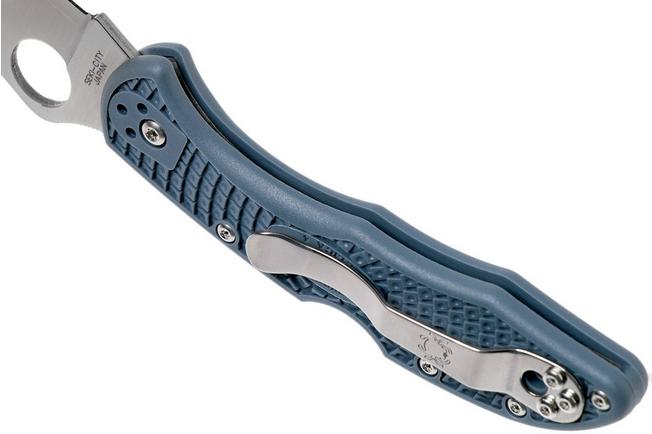 Image for Spyderco Delica 4 C11FPBLE V-Toku2 SUS410 Sprint Run pocket knife