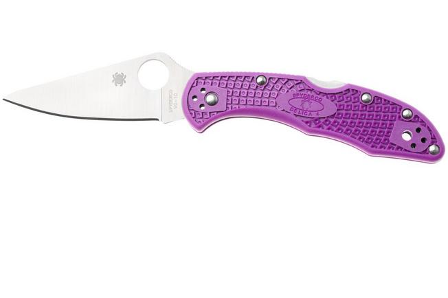 Afbeelding voor Spyderco Delica 4 Purple C11FPPR zakmes