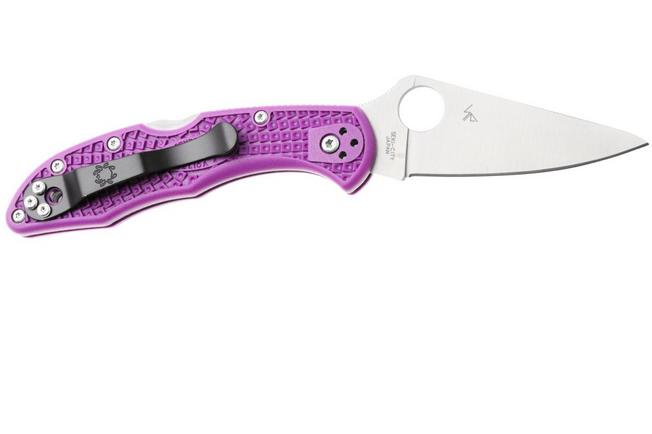 Afbeelding voor Spyderco Delica 4 Purple C11FPPR zakmes
