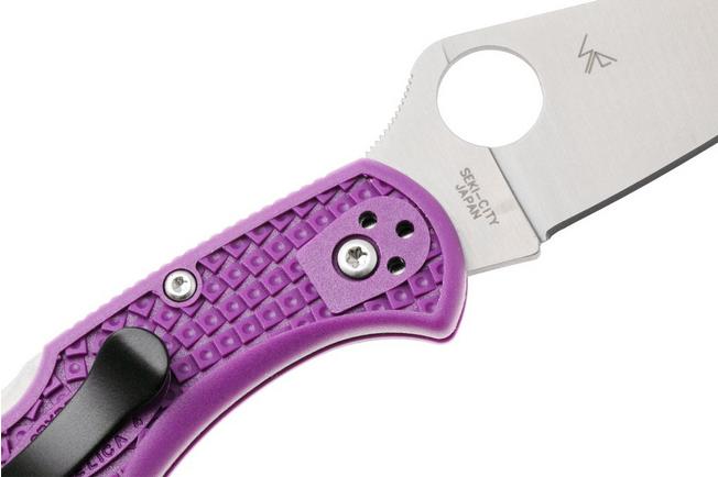 Afbeelding voor Spyderco Delica 4 Purple C11FPPR zakmes
