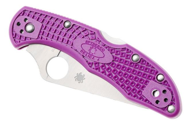 Afbeelding voor Spyderco Delica 4 Purple C11FPPR zakmes