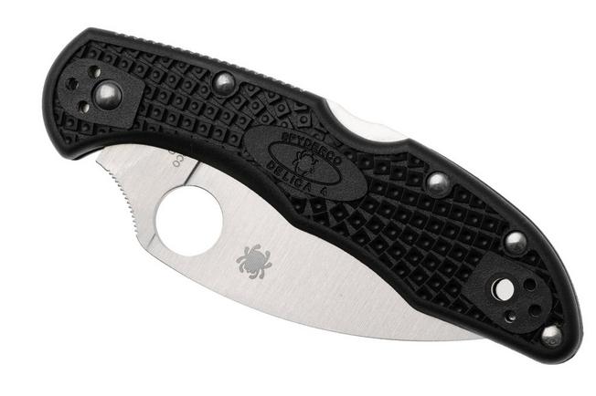 Image pour Spyderco Delica 4 Flat Wharncliffe C11FPWCBK couteau de poche