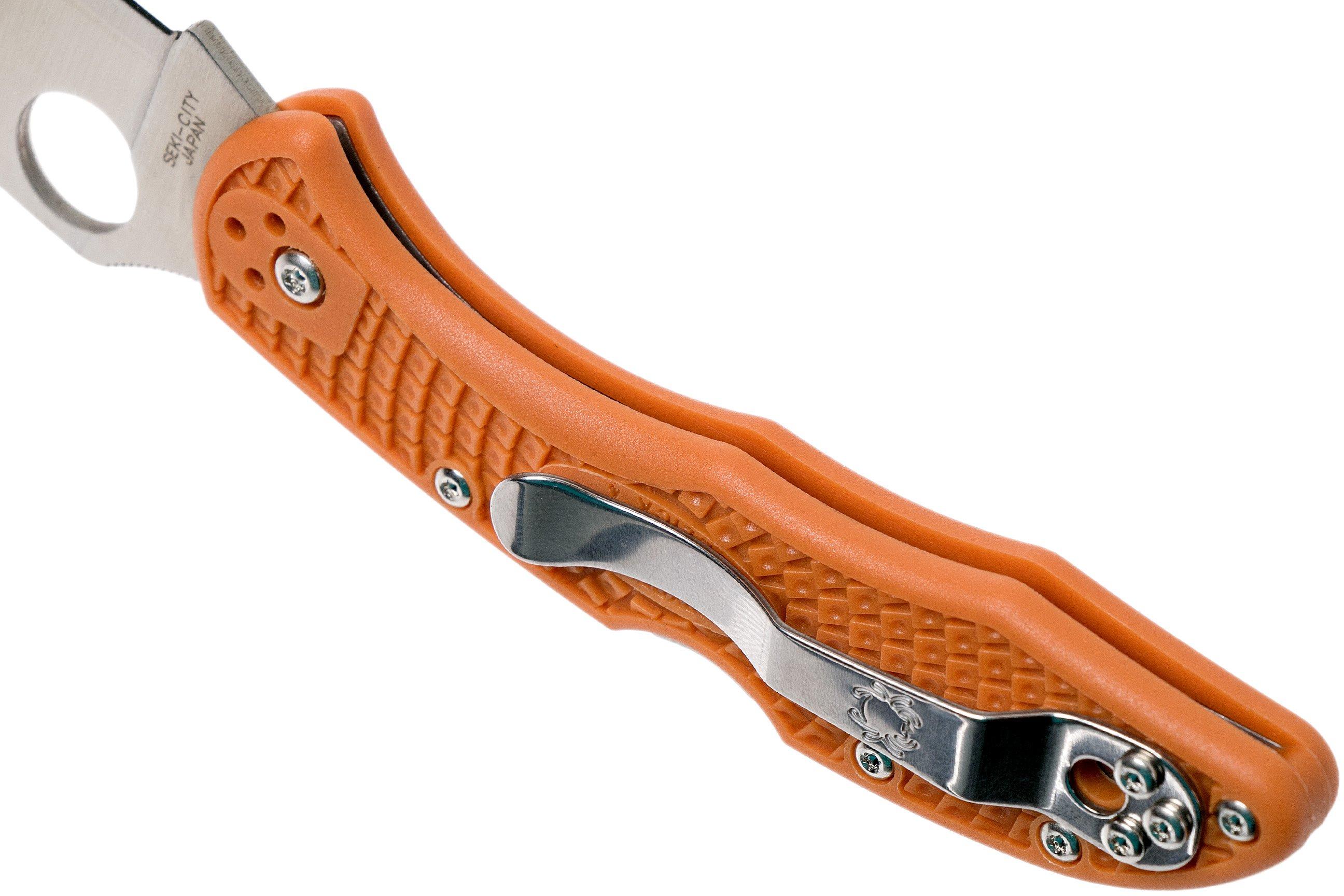 Spyderco Delica 4 C11FPWCBORE, Sprint Run pocket knife Advantageously shopping at
