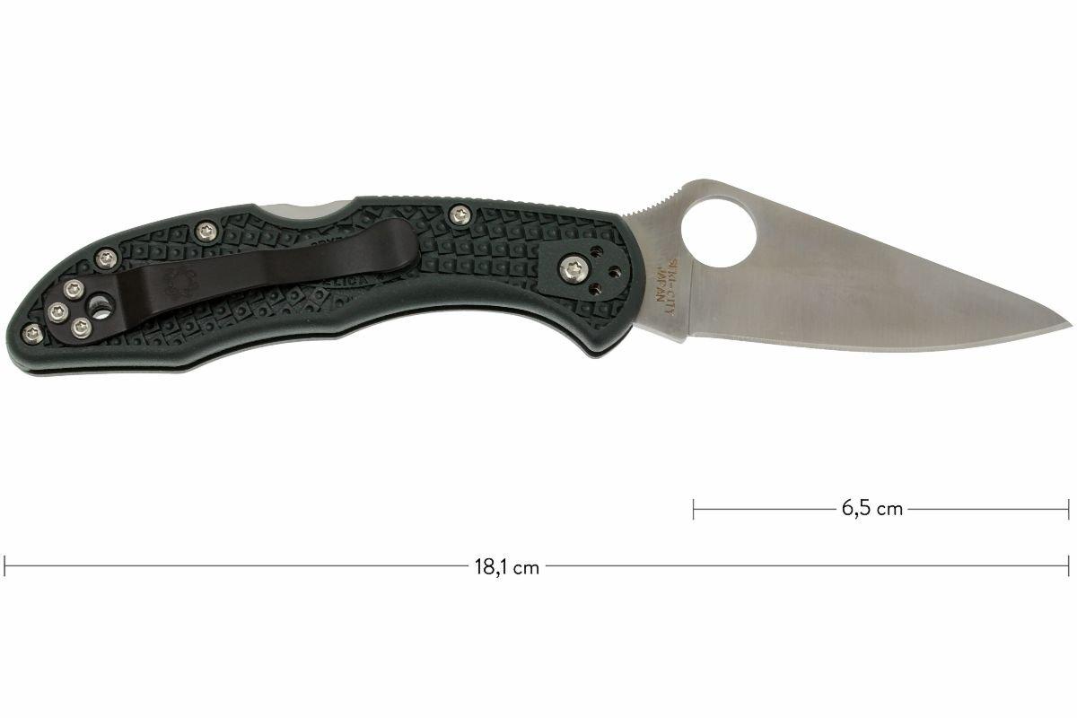 Spyderco Delica 4 ZDP189 British Racing Green C11PGRE pocket knife