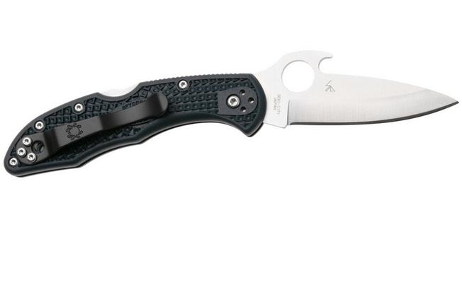 Image for Spyderco Delica 4 C11PGYW Emerson Wave Opener pocket knife
