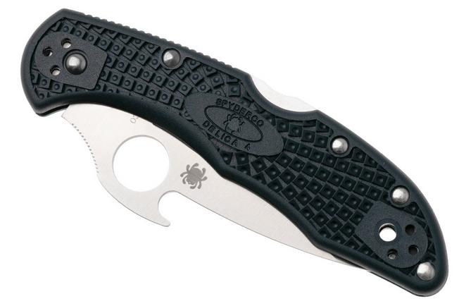 Image for Spyderco Delica 4 C11PGYW Emerson Wave Opener pocket knife