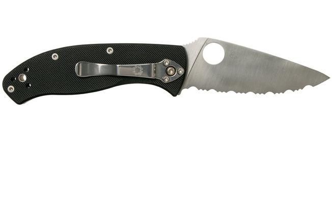 Navaja Spyderco TENACIOUS mango G10 filo combinado