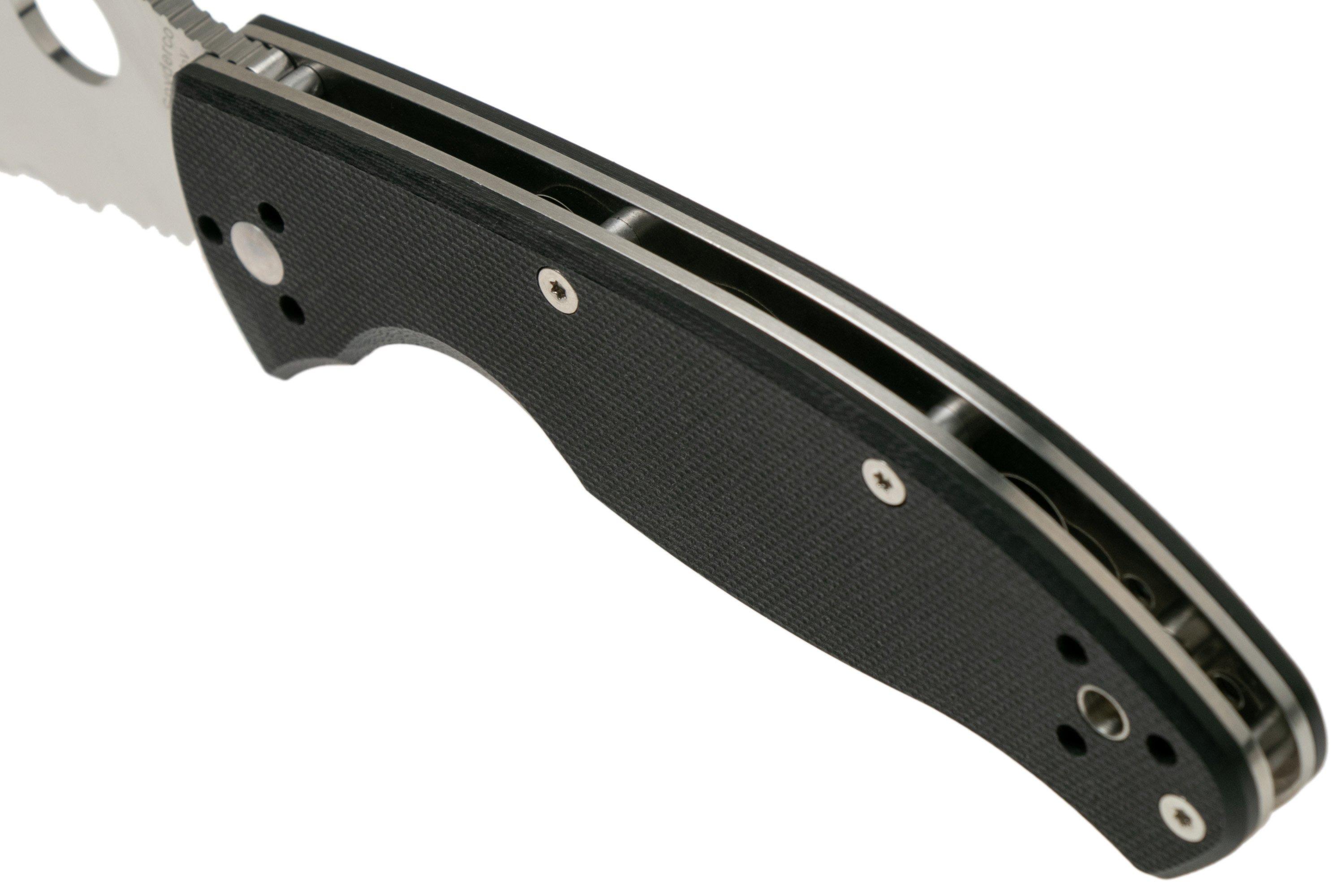 Spyderco Tenacious C122GS serrated pocket knife Advantageously