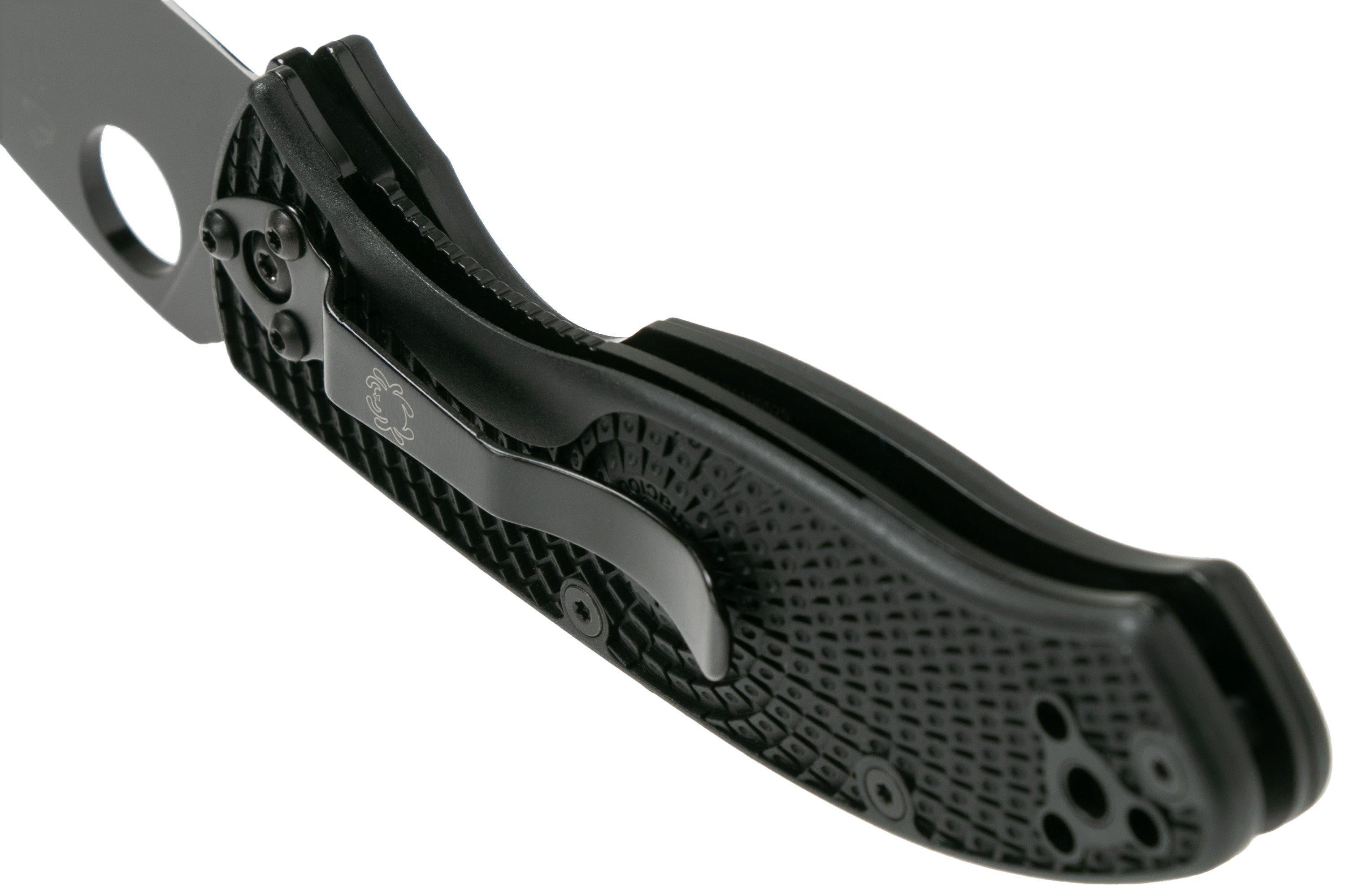Spyderco Tenacious Lightweight C122PBBK FRN Taschenmesser, schwarz ...
