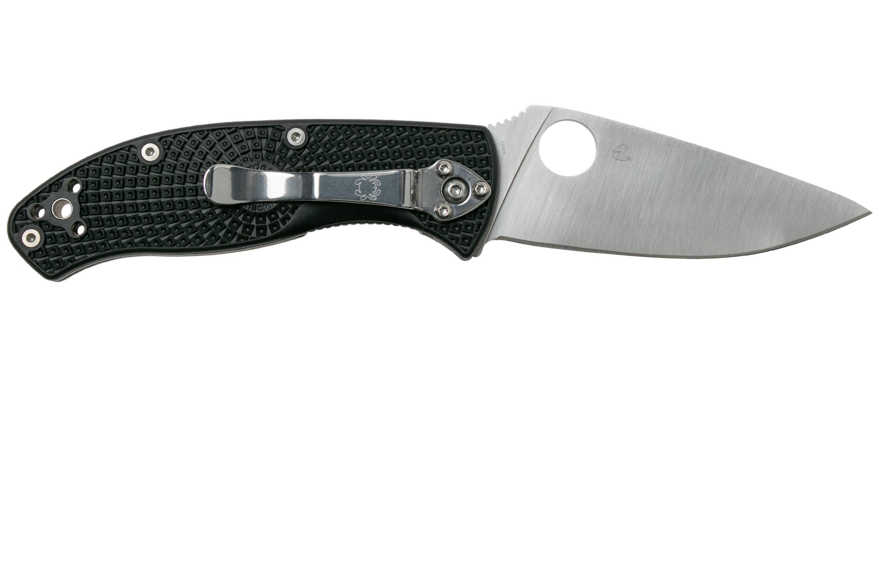 Spyderco Tenacious Lightweight C122PBK FRN pocket knife