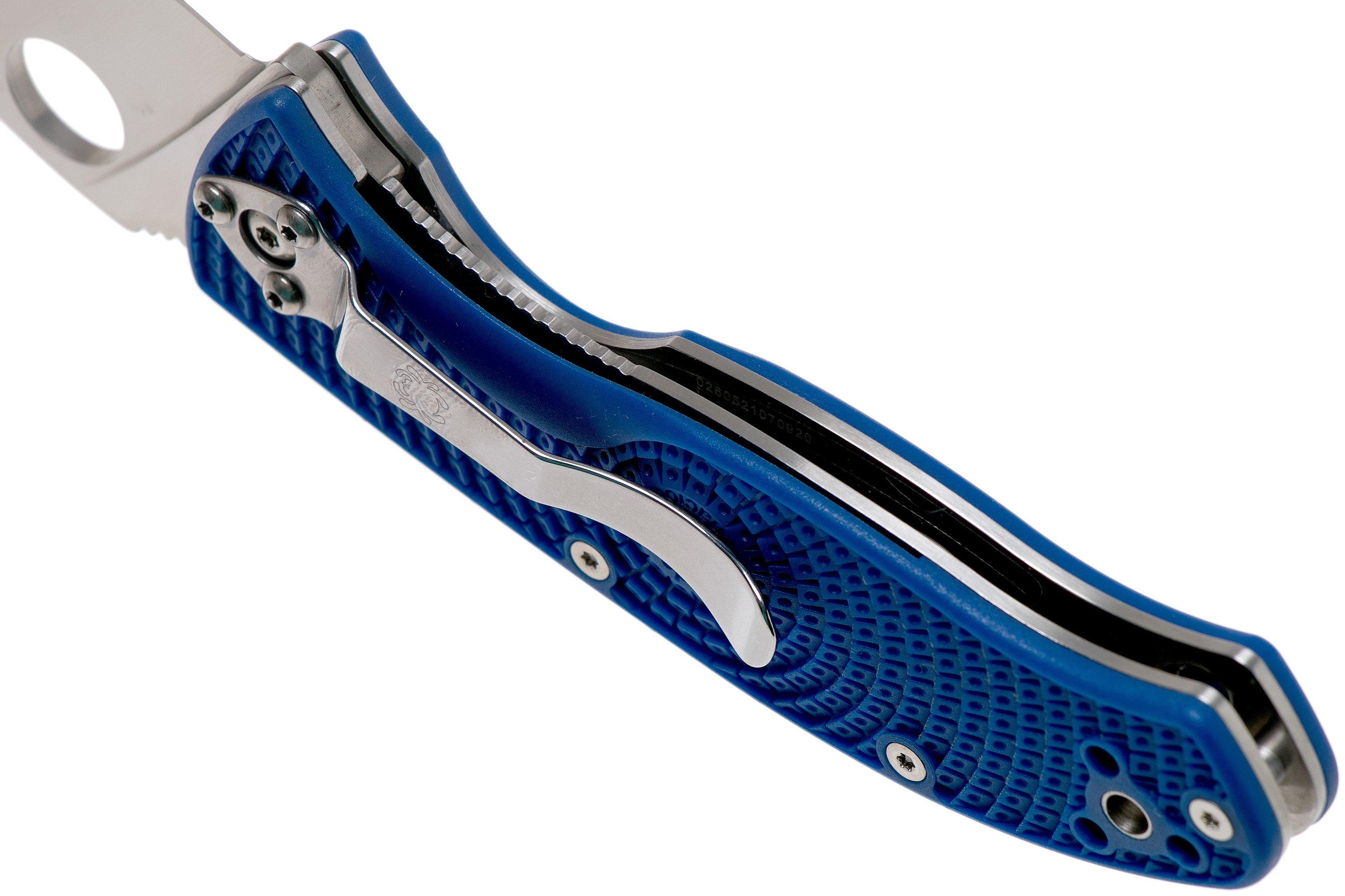 Spyderco Tenacious Lightweight S35VN Blue C122PBL FRN Taschenmesser ...