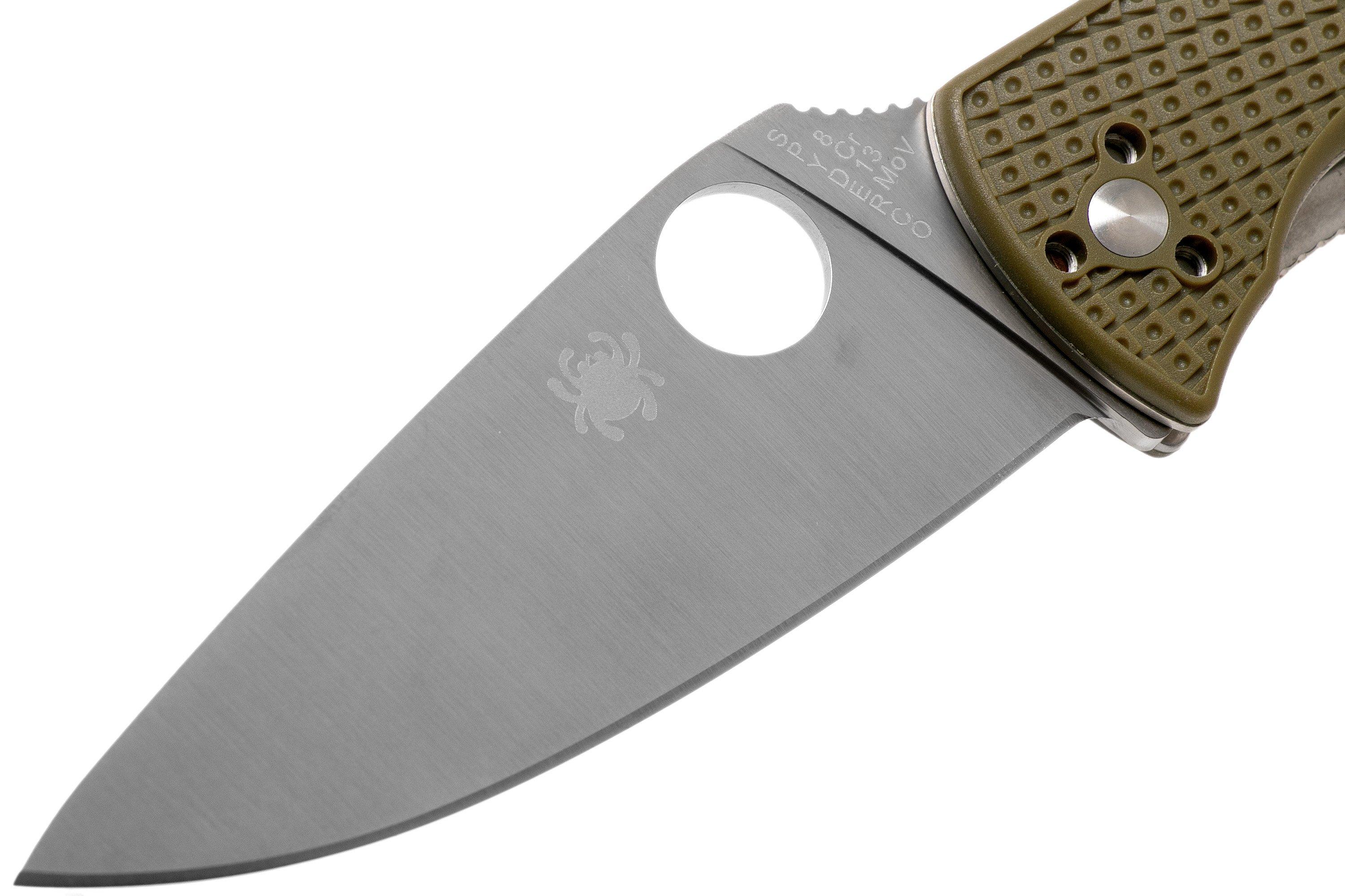 Spyderco Tenacious Lightweight C122POD FRN Taschenmesser, OD grün ...
