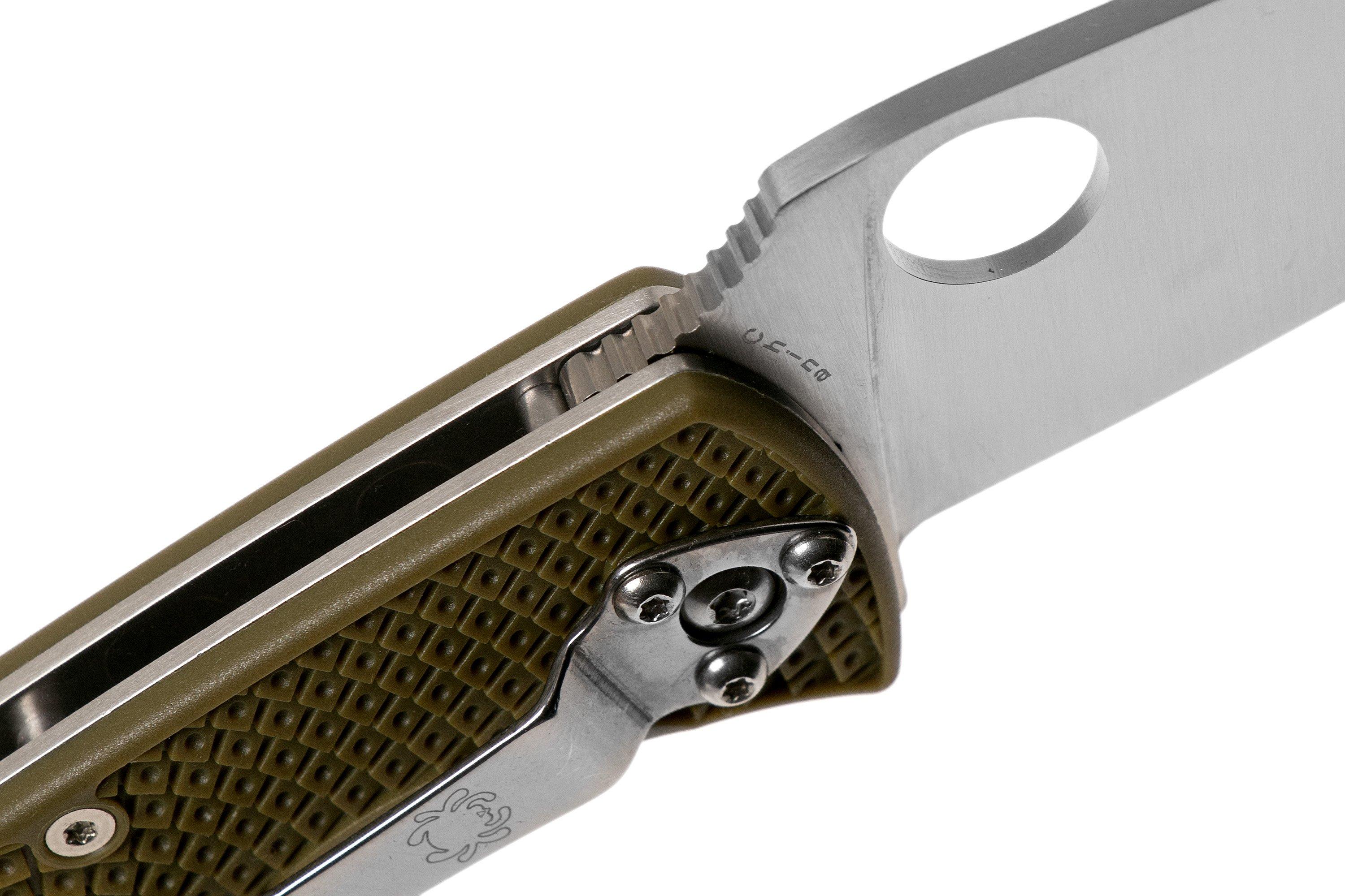 Spyderco Tenacious Lightweight C122POD FRN Taschenmesser, OD grün ...