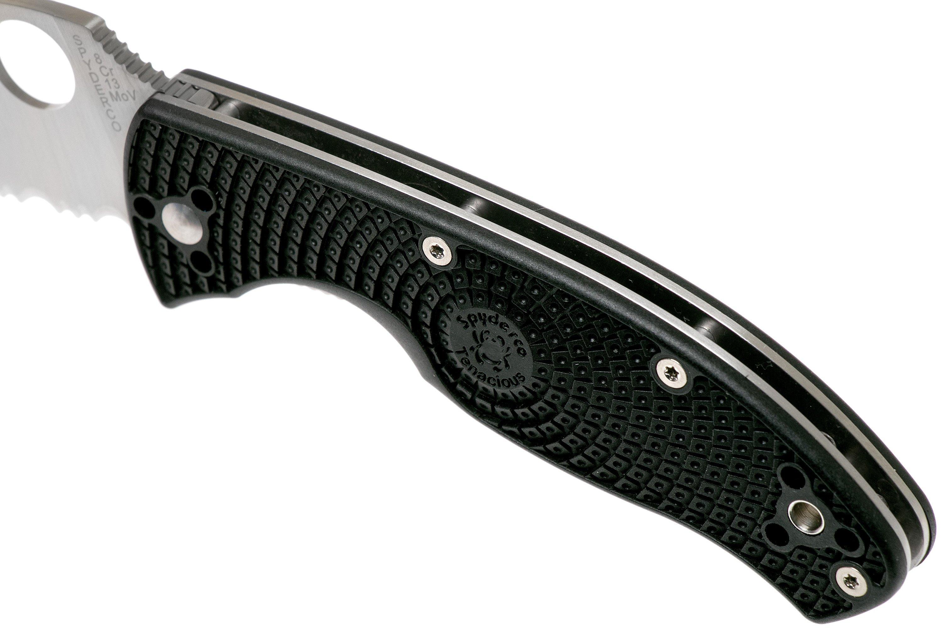 Spyderco Tenacious Lightweight C122PSBK FRN Taschenmesser mit ...