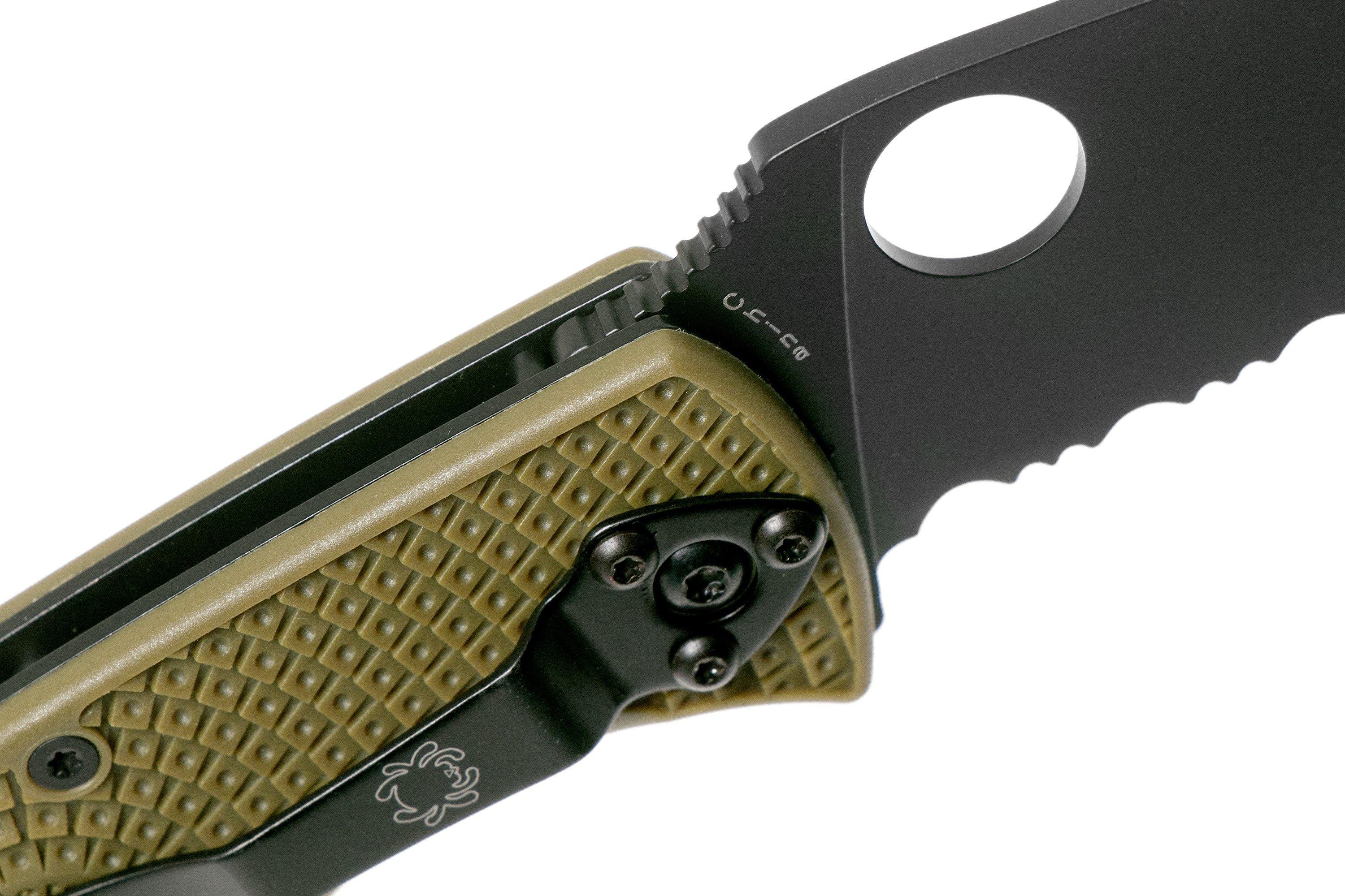 Spyderco Tenacious Lightweight C122PSODBK FRN Taschenmesser mit ...