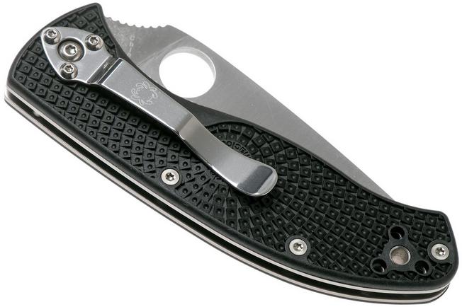 NAVAJA SPYDERCO RESILIENCE COLORES NEGRA TALLAS 108 MM - Tienda de Pesca -  Pescamar