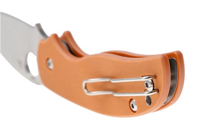 Afbeelding voor Spyderco Sage 6 CPM REX 121 C123GPBOR Burnt Orange G10, zakmes