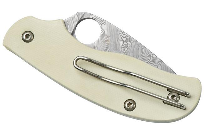 Spyderco Urban Slipit Damast C127GPIVD Sprint Run 2022 Taschenmesser