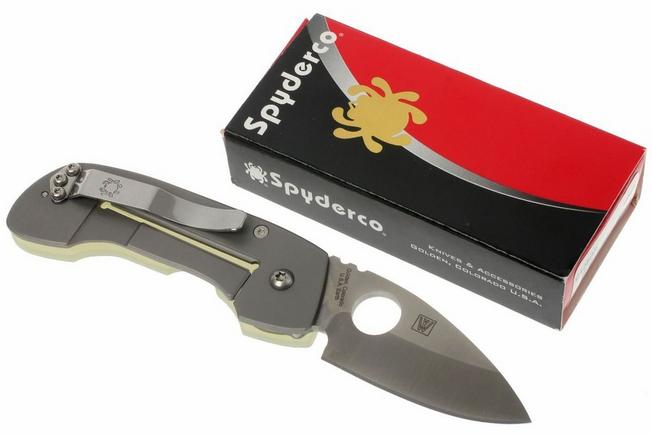 Spyderco C128GP Leaf Storm  Advantageously shopping at