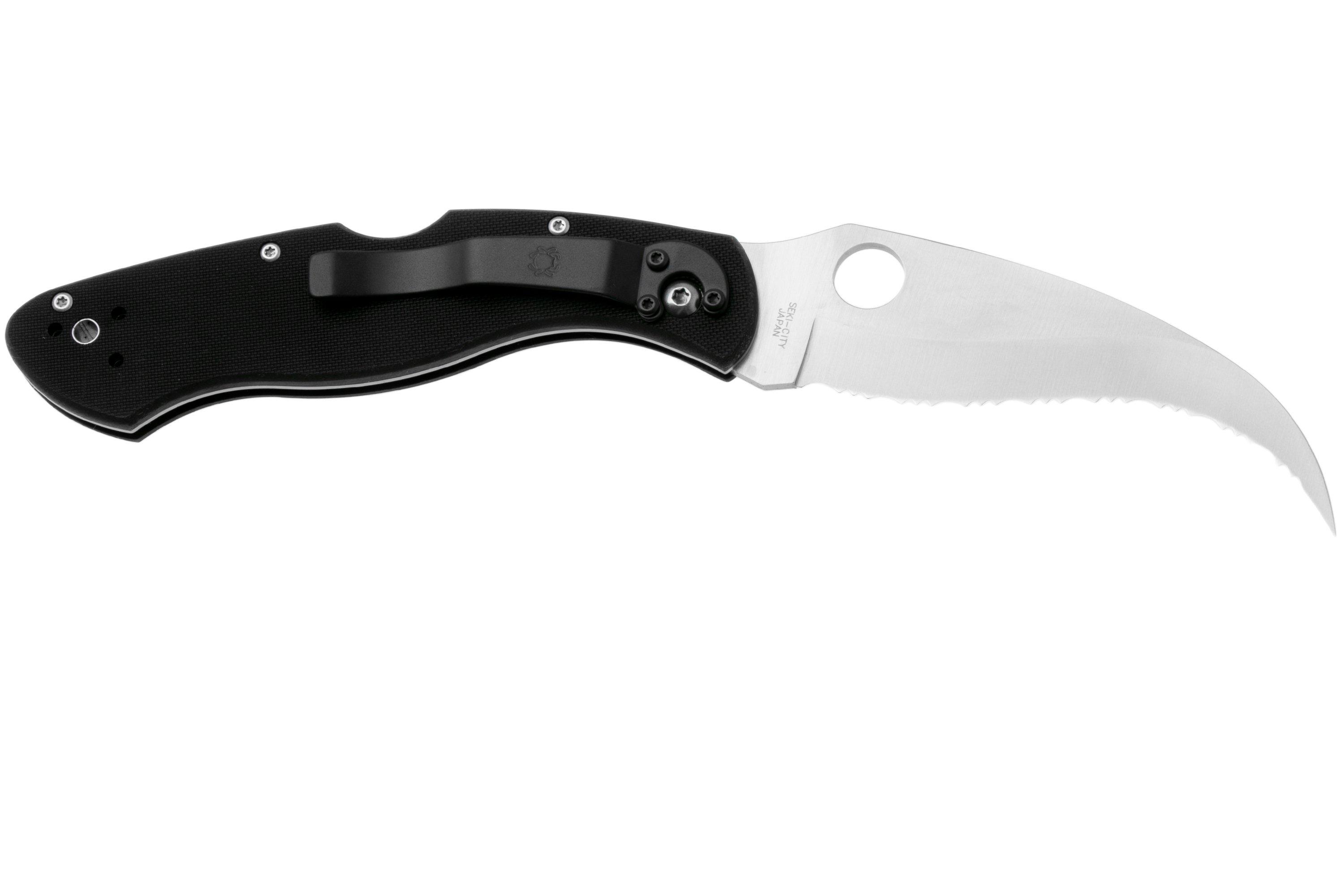 Spyderco Civilian C12GS serrated pocket knife | Advantageously 
