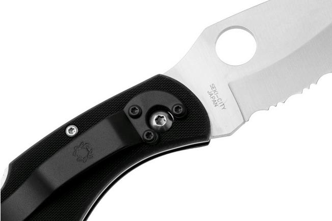 Bild für Spyderco Civilian C12GS Taschenmesser mit Wellenschliff
