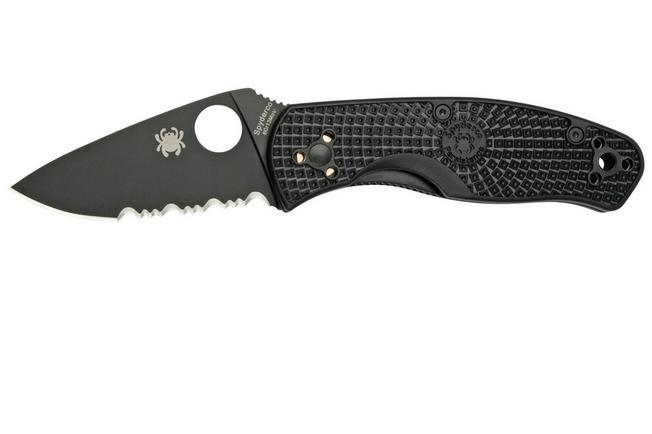 Navaja Tactica Spyderco Pacific Salt Dentada H-1 Rescate