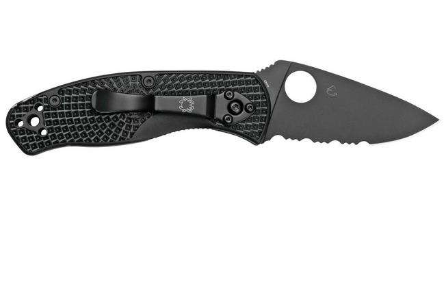 Navaja Tactica Spyderco Pacific Salt Dentada H-1 Rescate