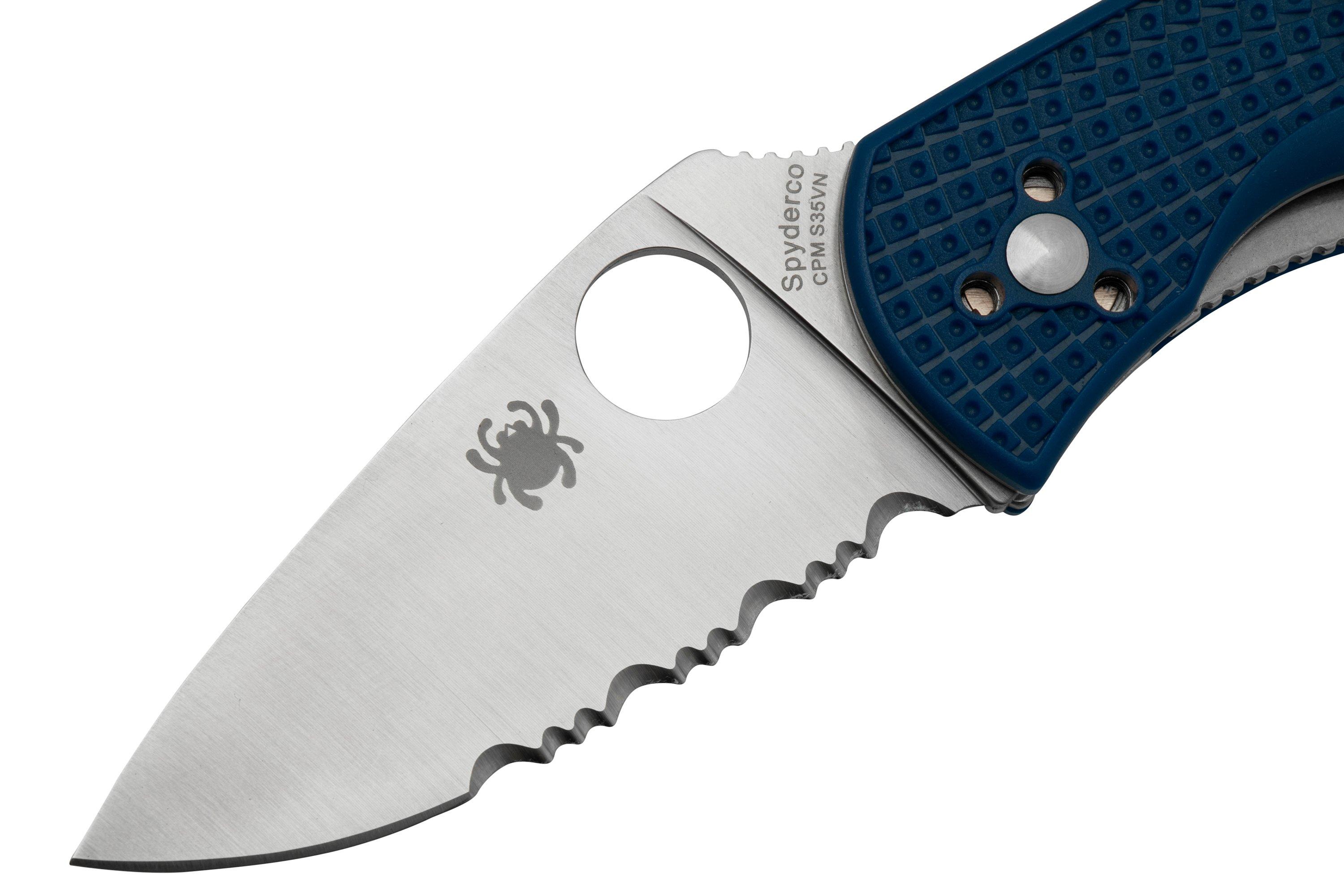Spyderco Persistence Lightweight S35VN Blue C136PSBL FRN coltello da ...