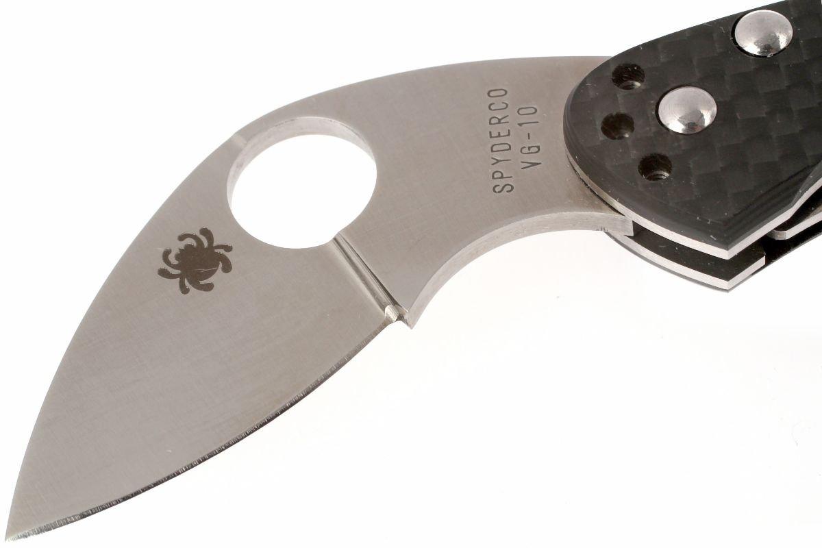 Spyderco Balance Carbon Fibre Plain Edge | Advantageously shopping ...