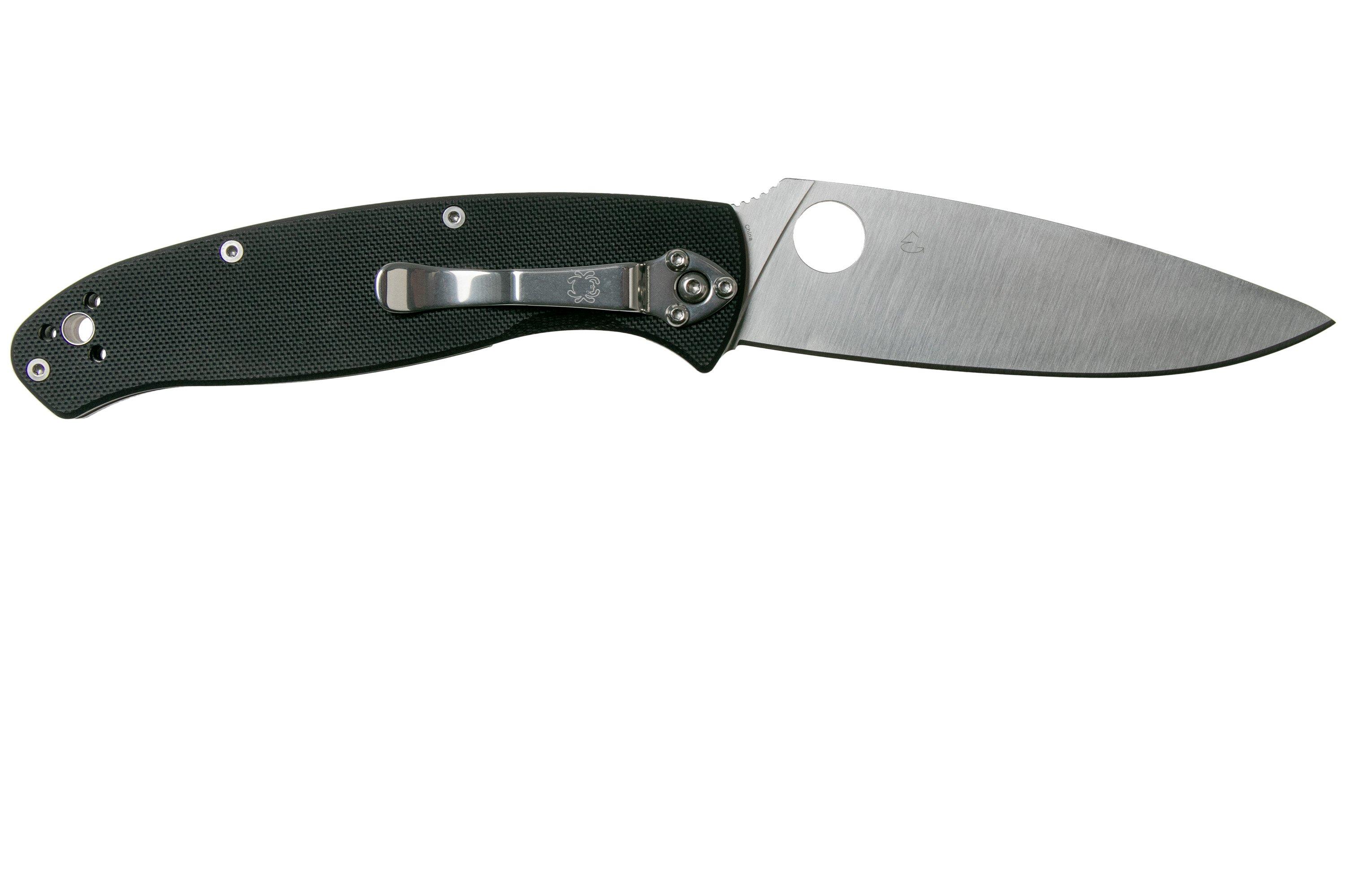 Spyderco Resilience C142GP pocket knife | Advantageously shopping at ...