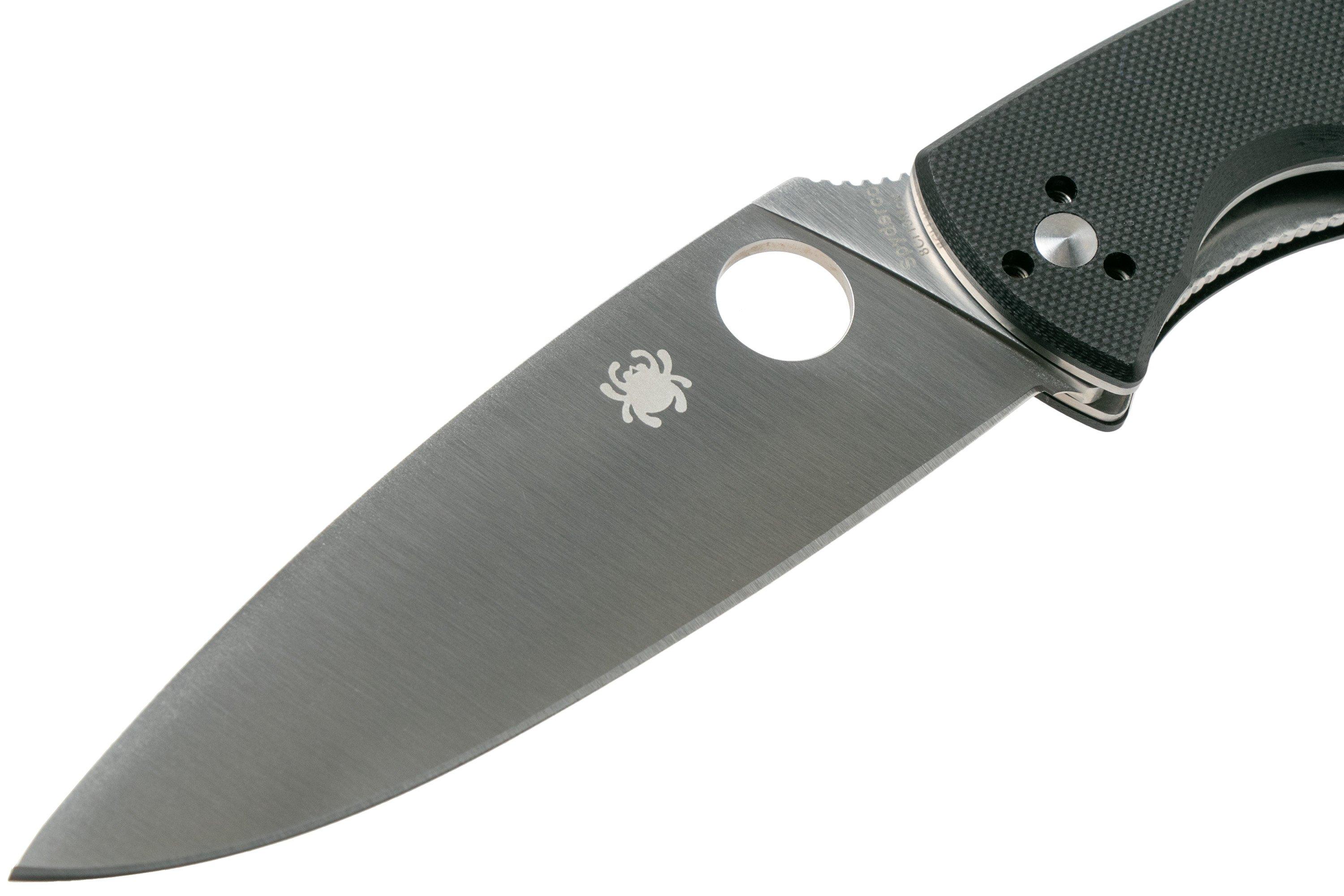 Spyderco Resilience C142GP pocket knife | Advantageously shopping at ...