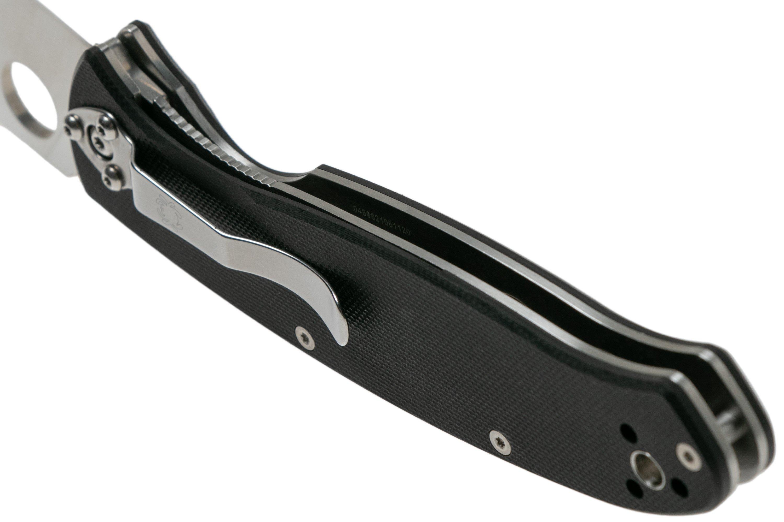 Spyderco Resilience C142GP pocket knife | Advantageously shopping at ...
