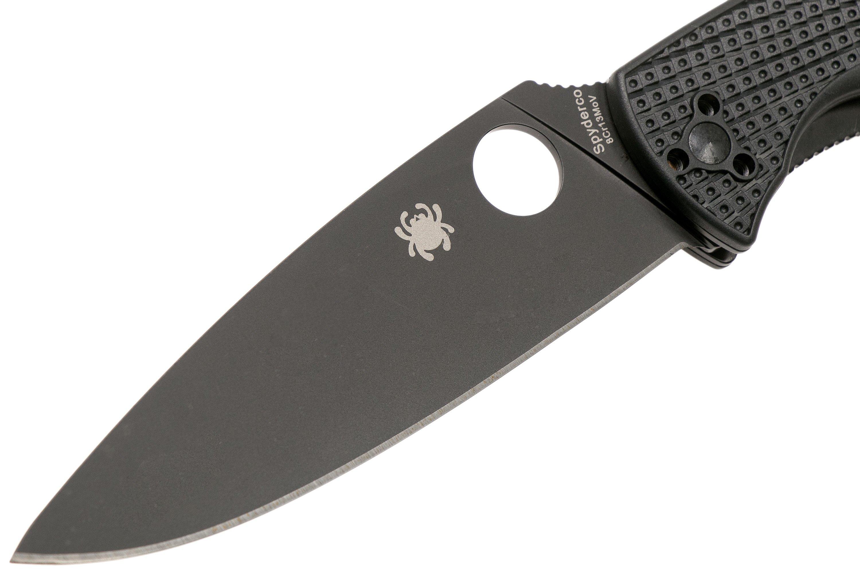 Spyderco Resilience Lightweight Black C142PBBK FRN zakmes | Voordelig ...