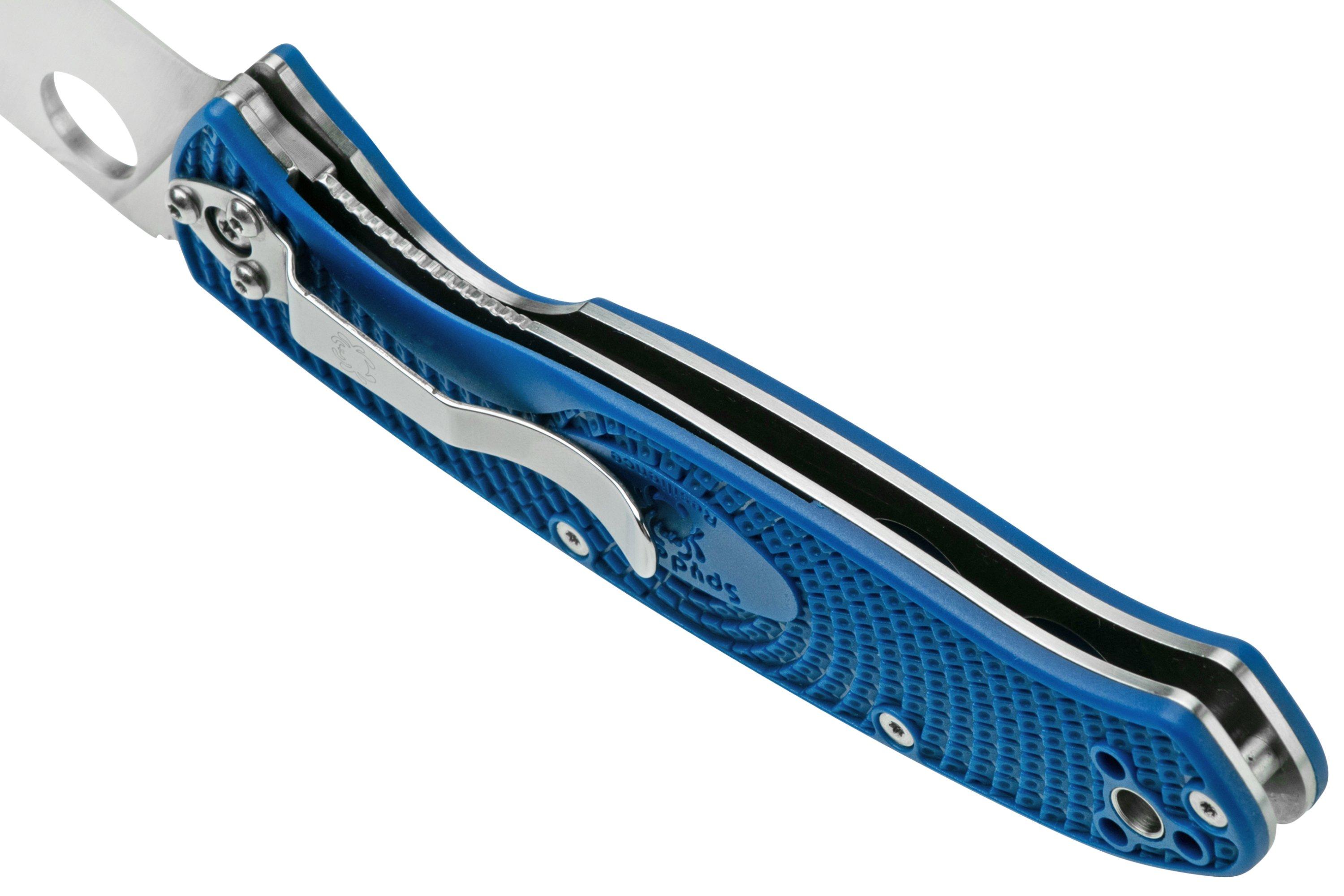 Navaja Spyderco Persistencia C136PBL Azul, mejor precio