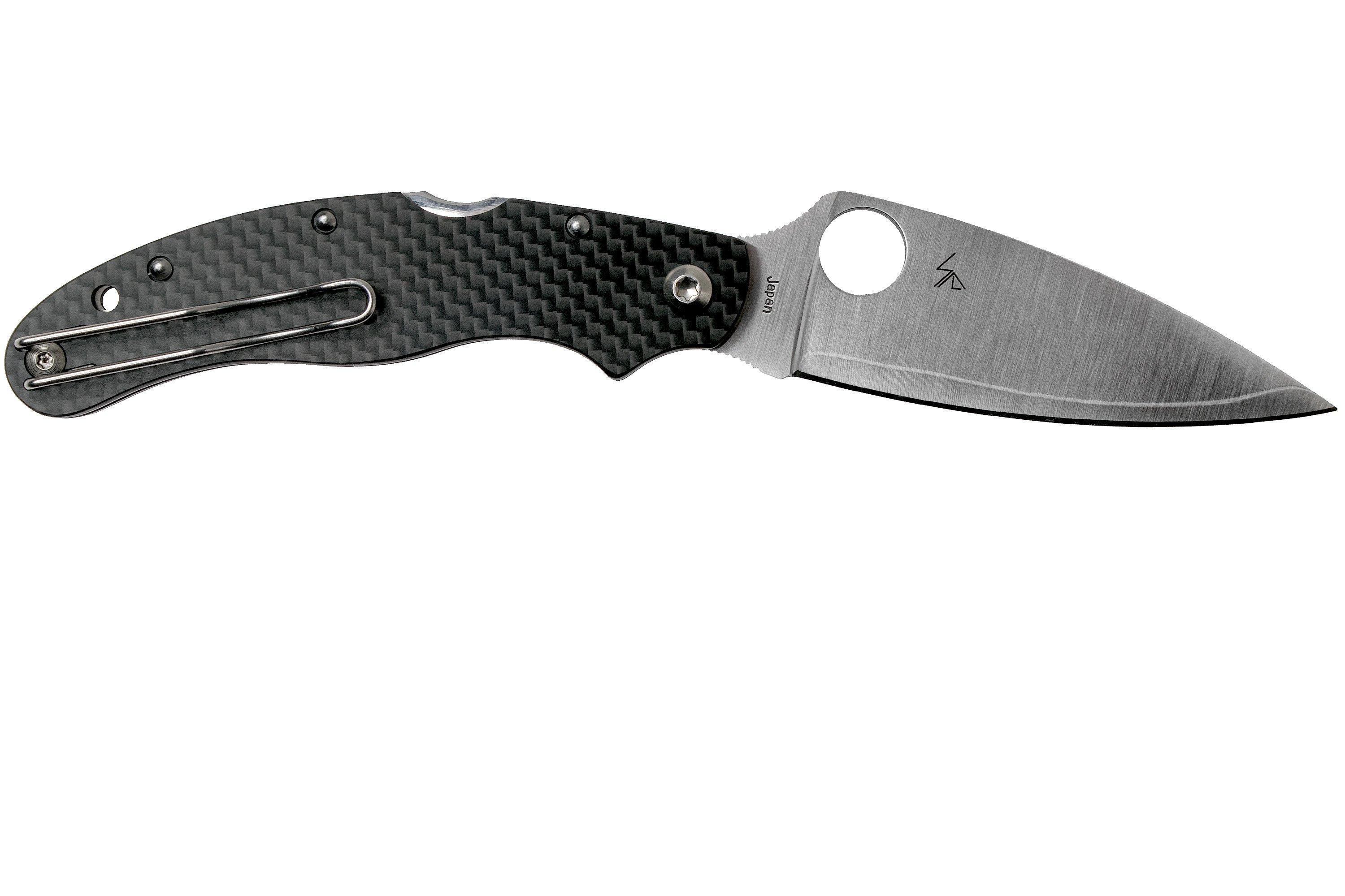 Spyderco Caly 3.5 ZDP189 C144CFPE pocket knife Advantageously