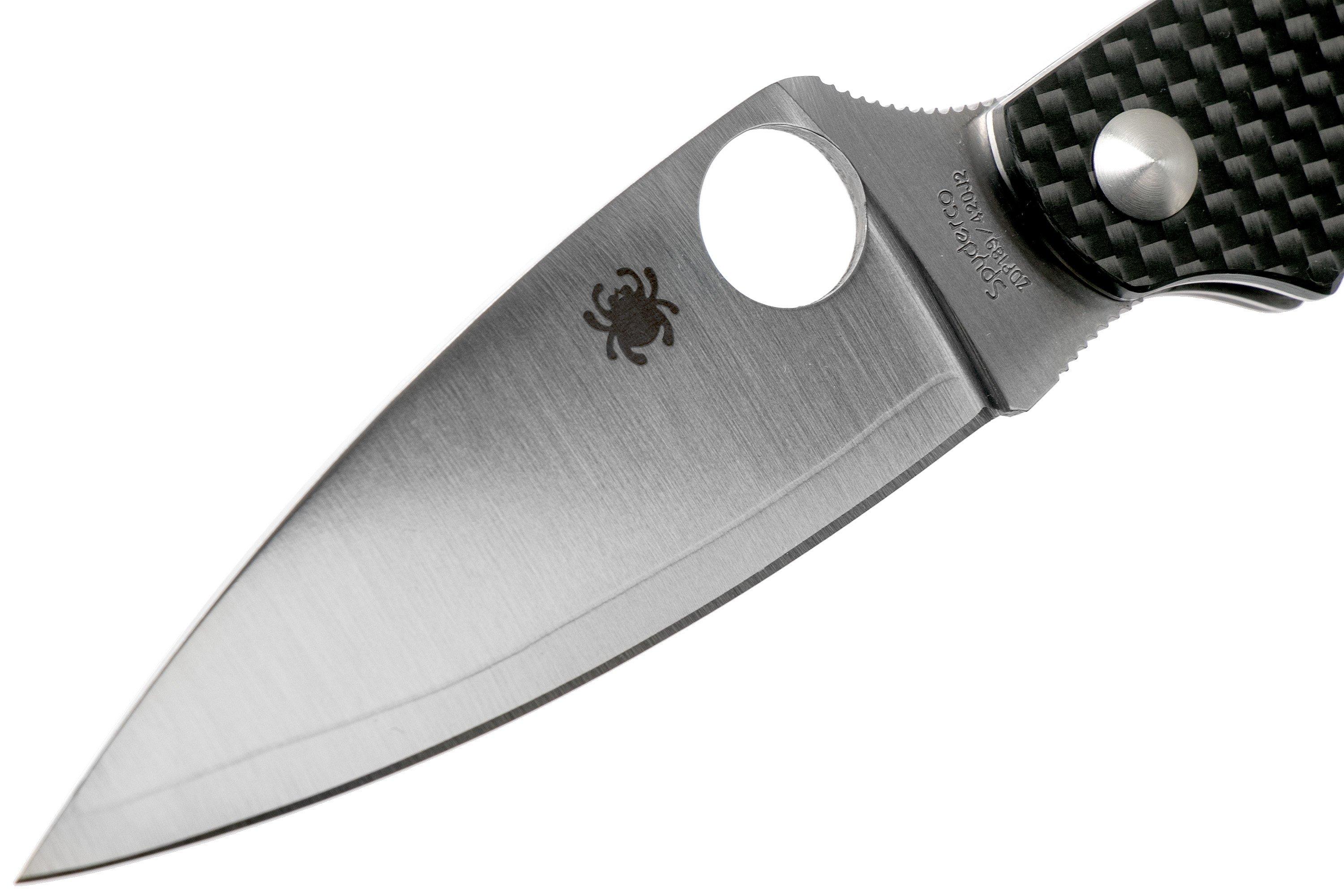 Spyderco Caly 3.5 ZDP189 C144CFPE pocket knife Advantageously