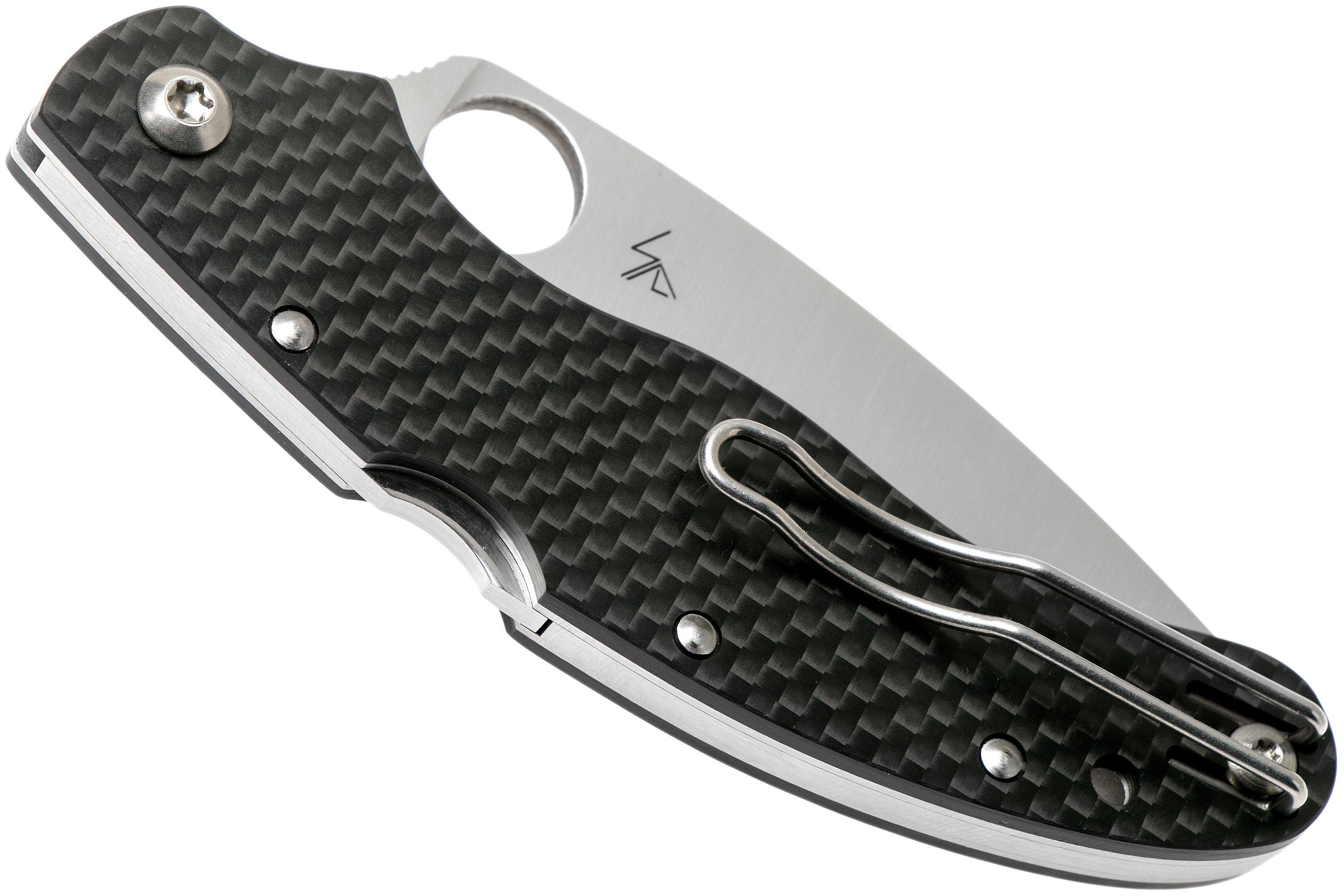 Spyderco Caly 3.5 ZDP189 C144CFPE pocket knife Advantageously