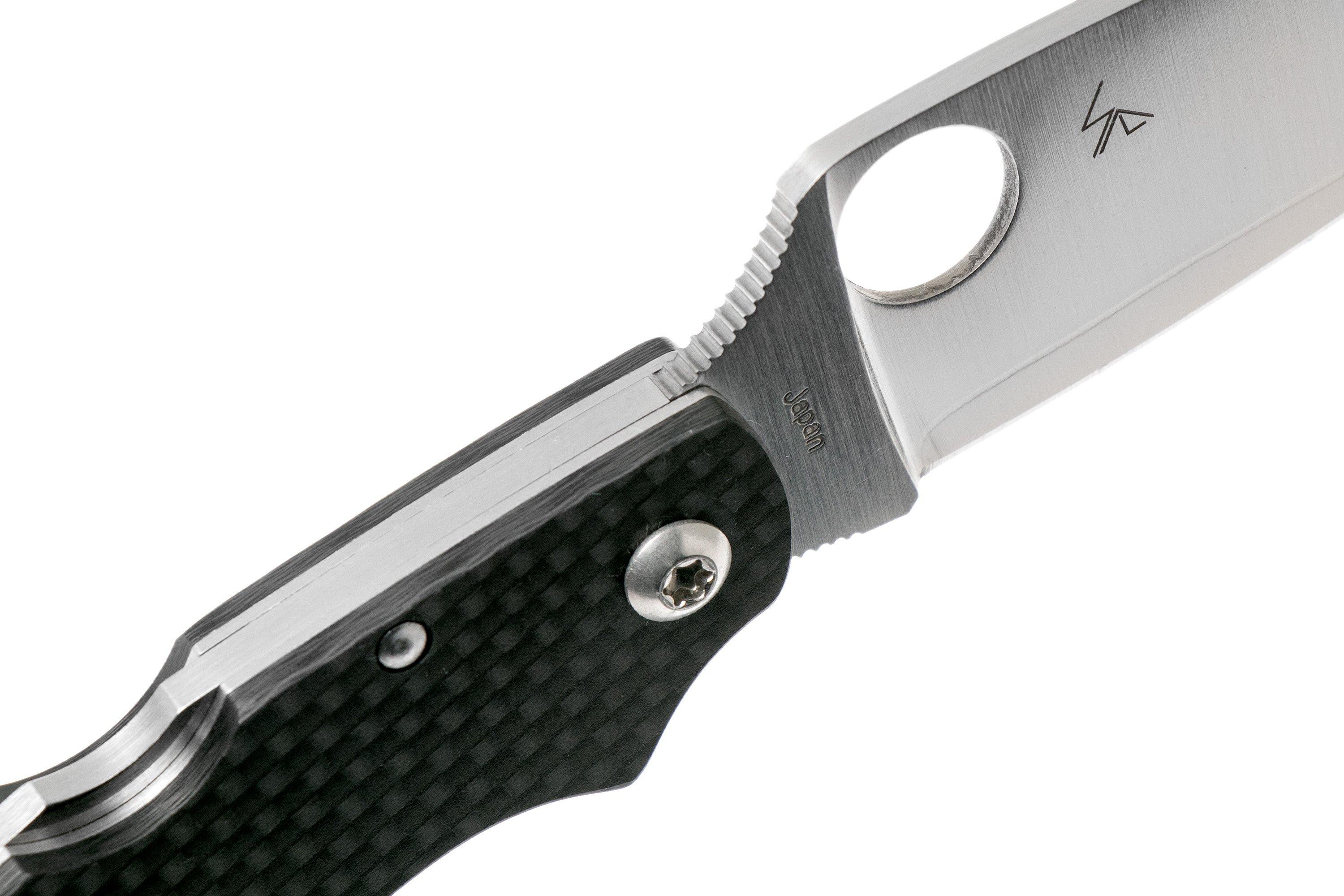 Spyderco Caly 3.5 ZDP189 C144CFPE pocket knife Advantageously