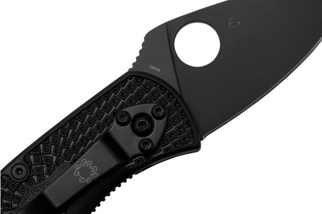 NAVAJA SPYDERCO AMBITIOUS NEGRO TALLAS 57 MM COLORES NEGRA - Tienda de  Pesca - Pescamar