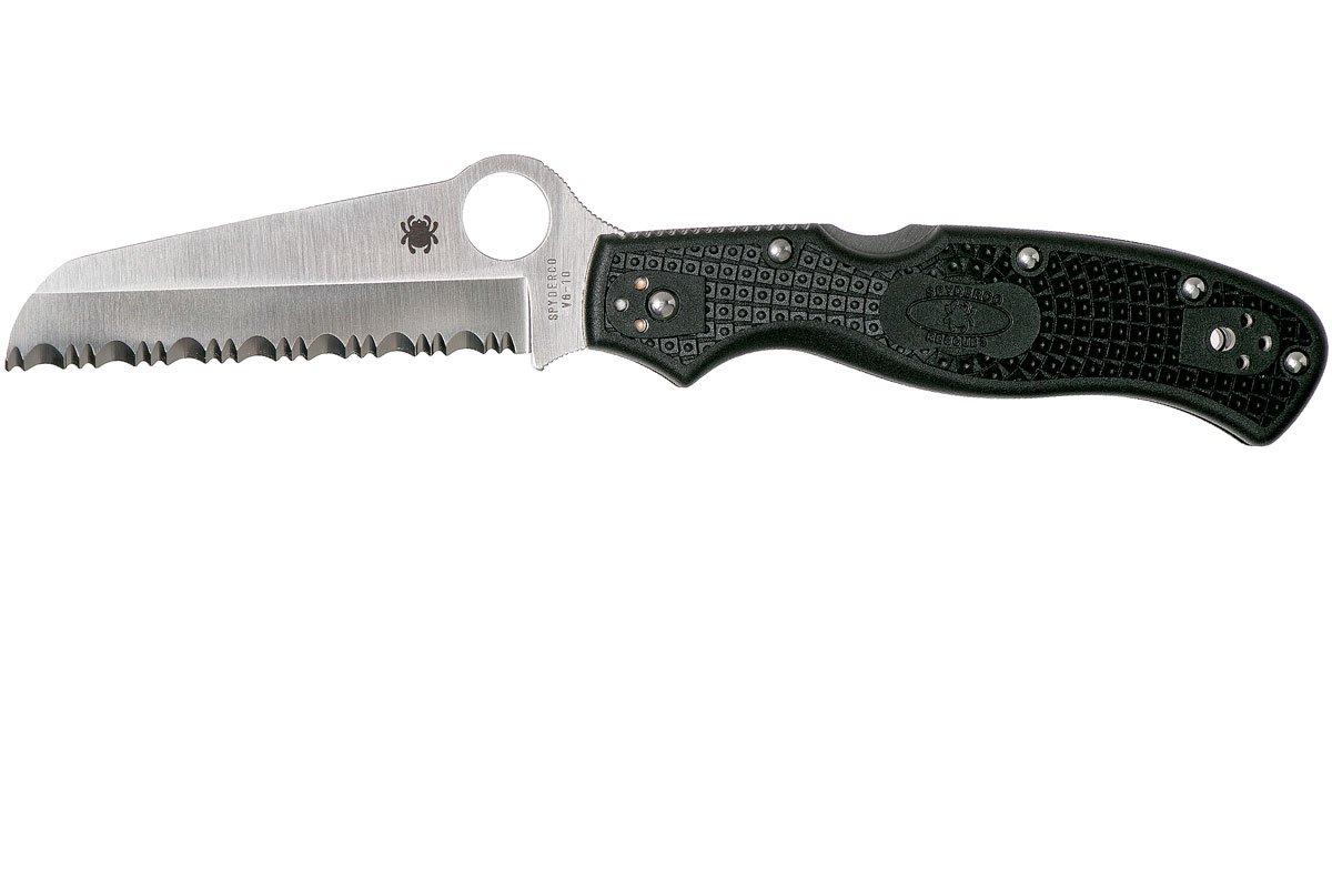 Spyderco Rescue 3 C14SBK3 serrated rescue knife | Advantageously
