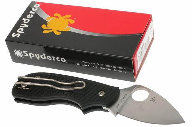 Spyderco Squeak C154BK pocket knife | Advantageously shopping at 