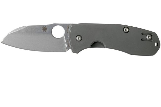 Spyderco Techno 2 - Frame Lock Knife, Titanium