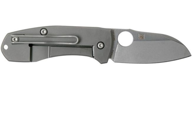 Spyderco Techno 2 - Frame Lock Knife, Titanium