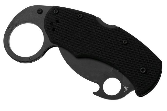 Image pour Spyderco Karahawk Black C170GBBK karambit couteau de poche