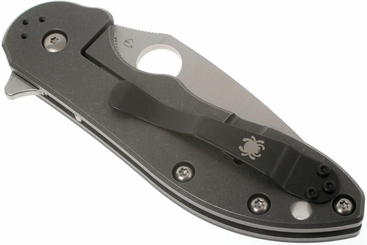 Spyderco C172CFTIP Domino | Advantageously shopping at Knivesandtools.com