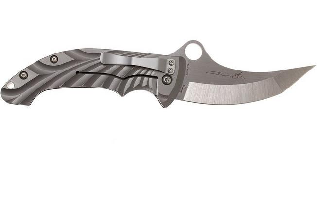Image for Spyderco Tighe Stick C198TIP pocket knife, Brian Tighe design