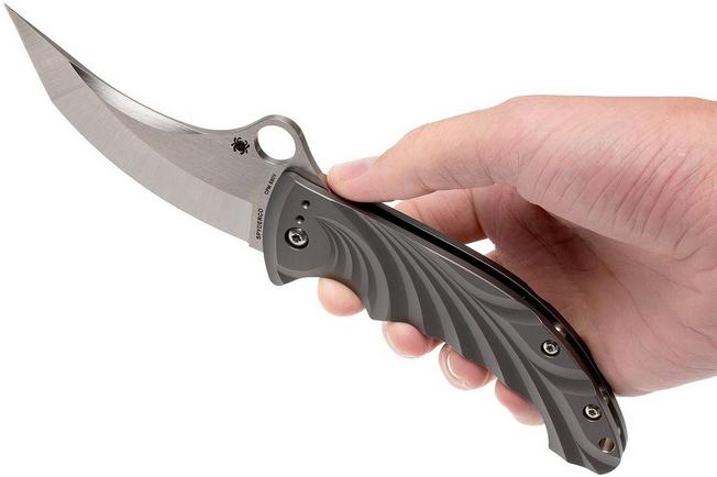 Image for Spyderco Tighe Stick C198TIP pocket knife, Brian Tighe design