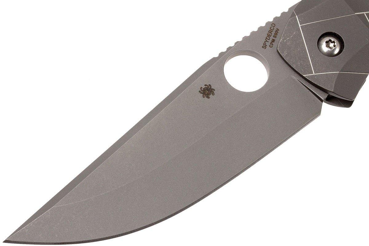 Spyderco Nirvana C199TIP pocket knife, Peter Rassenti design ...